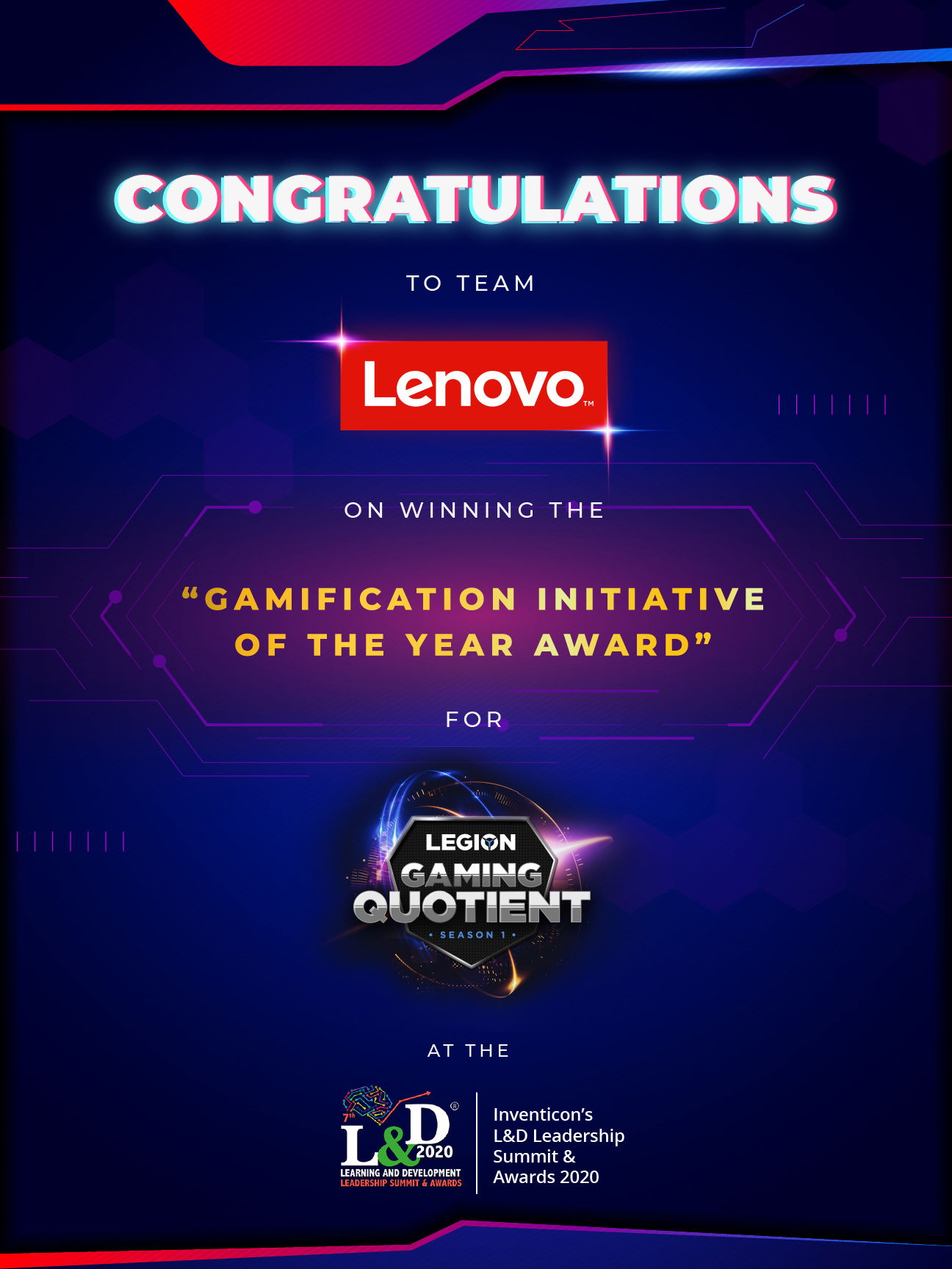Lenovo Gamification Initiative