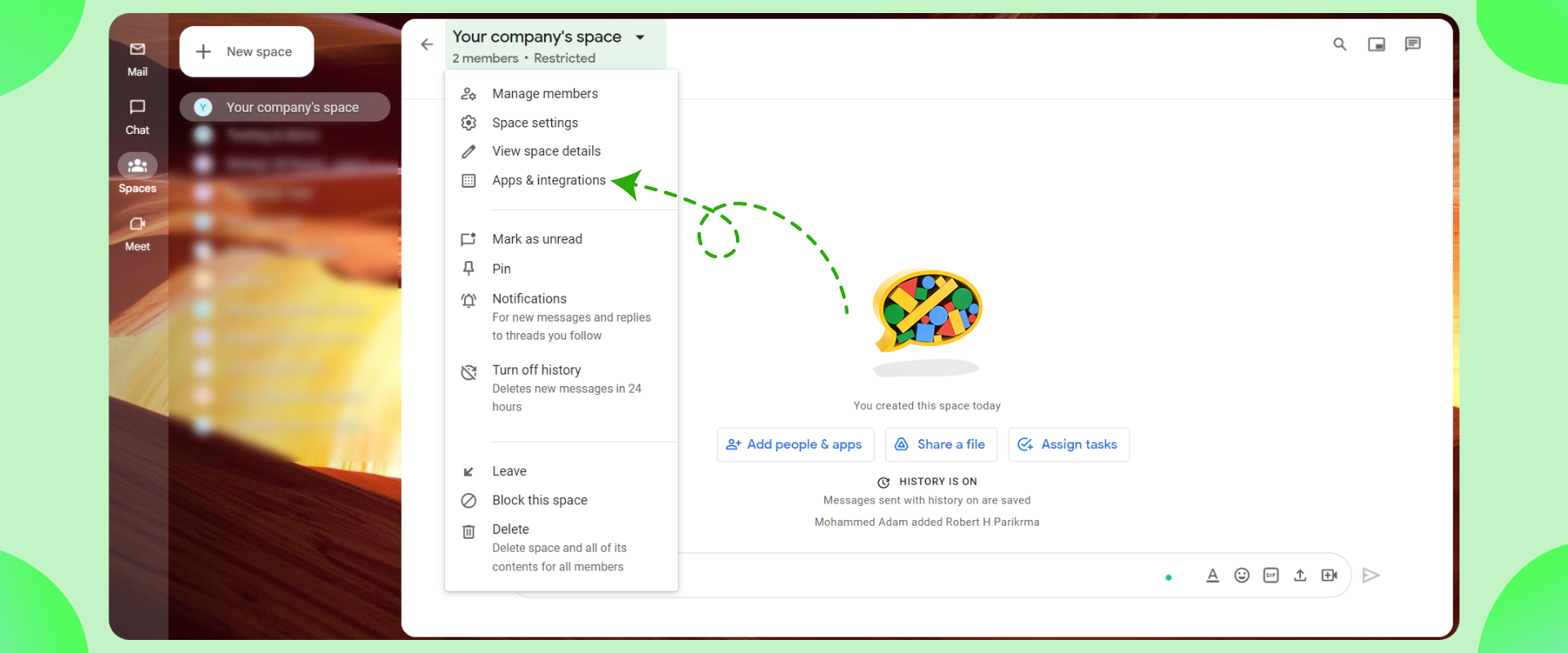 Apps & integrations 3