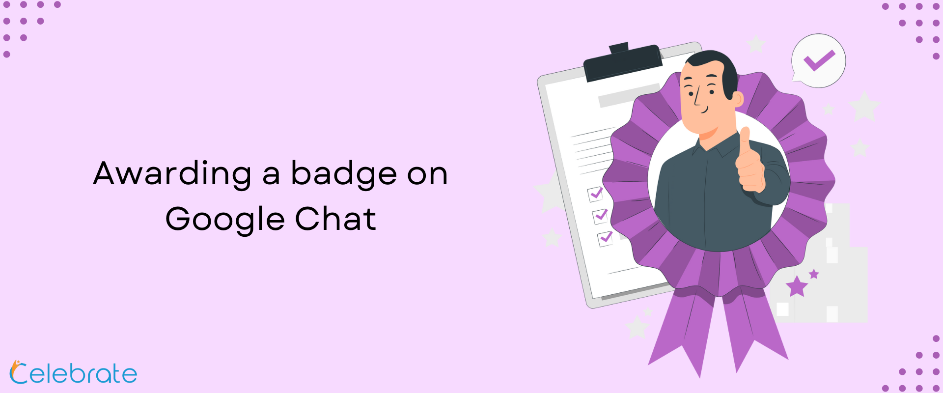 Awarding badges on googlechat