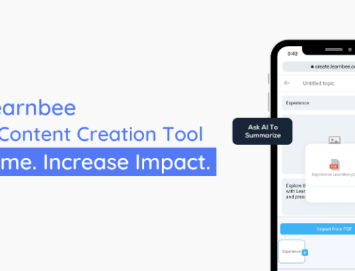 Learnbee, an in-built content authoring tool for Bsharp Learn