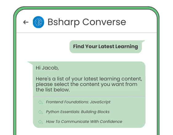 Latest learning