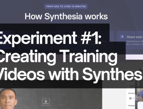 Experiment #1: Creating Training Videos with Synthesia