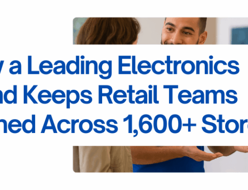 How a Leading Electronics Brand Keeps Its Retail Teams Aligned Across 1,600+ Stores